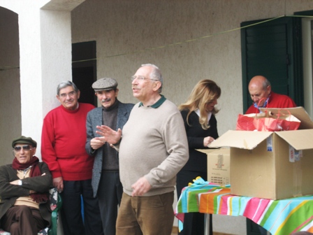In campagna dal socio Cuffaro